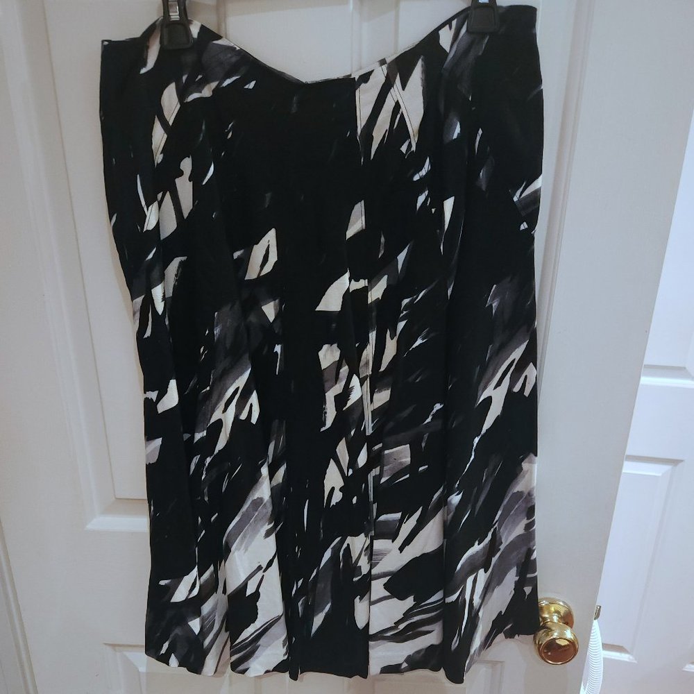 Black and White Skirt